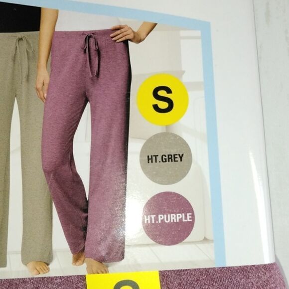 Women's 2 Pack Soft Sleep/Lounge Pants - Picture 2 of 6